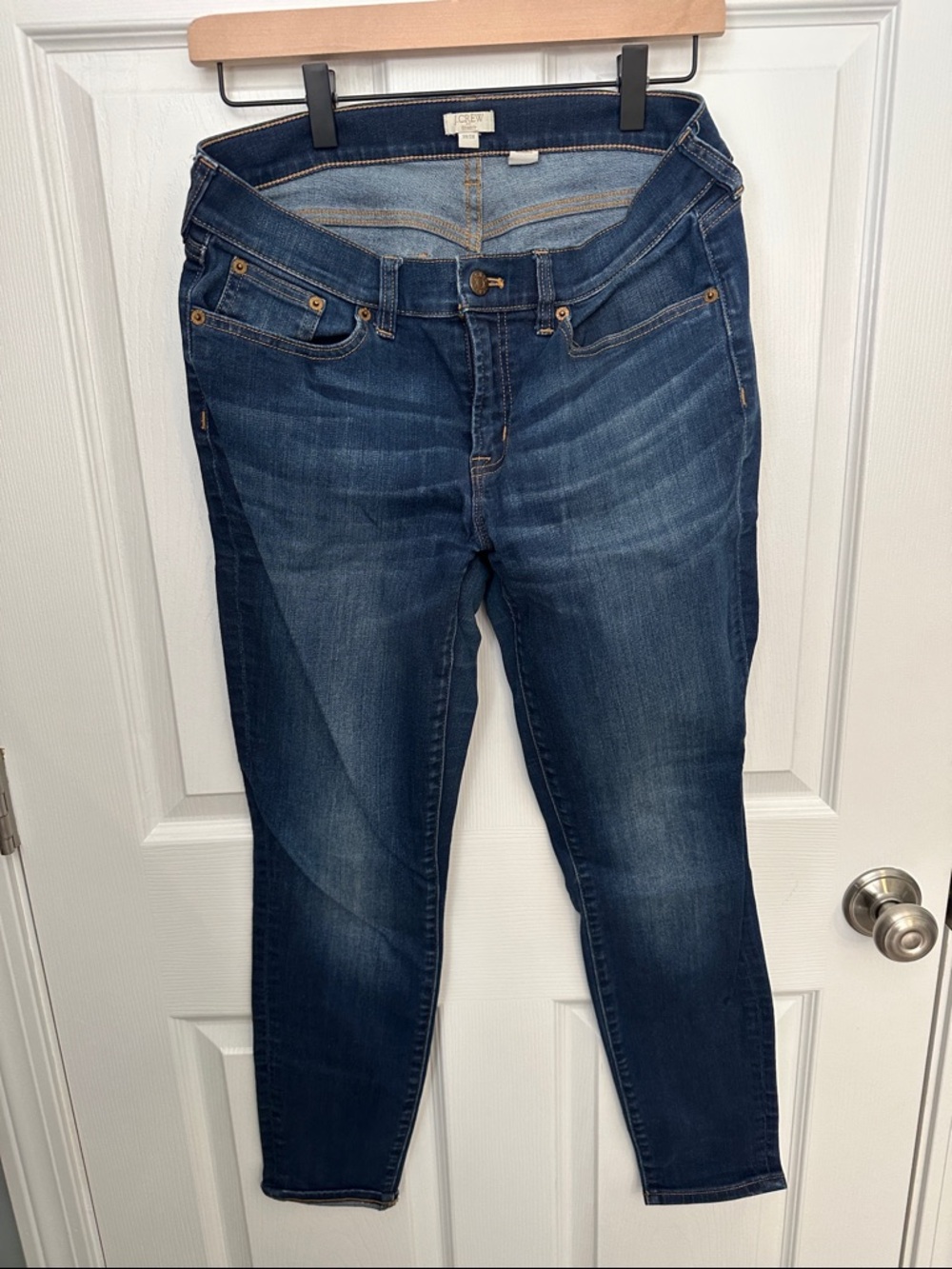 J. Crew Dark Blue Skinny Jeans